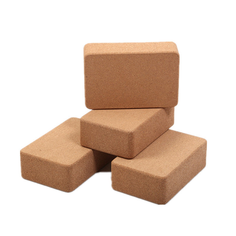 Cork yoga bricks, high density yoga, wood brick, yoga, brick, green body building bricks