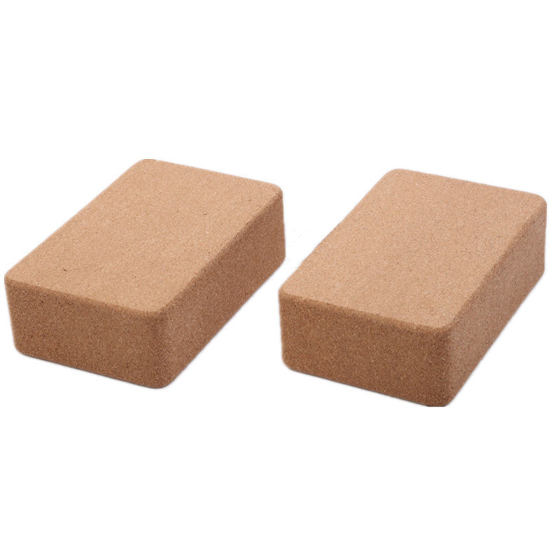Cork yoga bricks, high density yoga, wood brick, yoga, brick, green body building bricks
