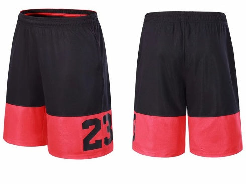 Mens Sports Shorts Breathable Loose Soccer Jersey