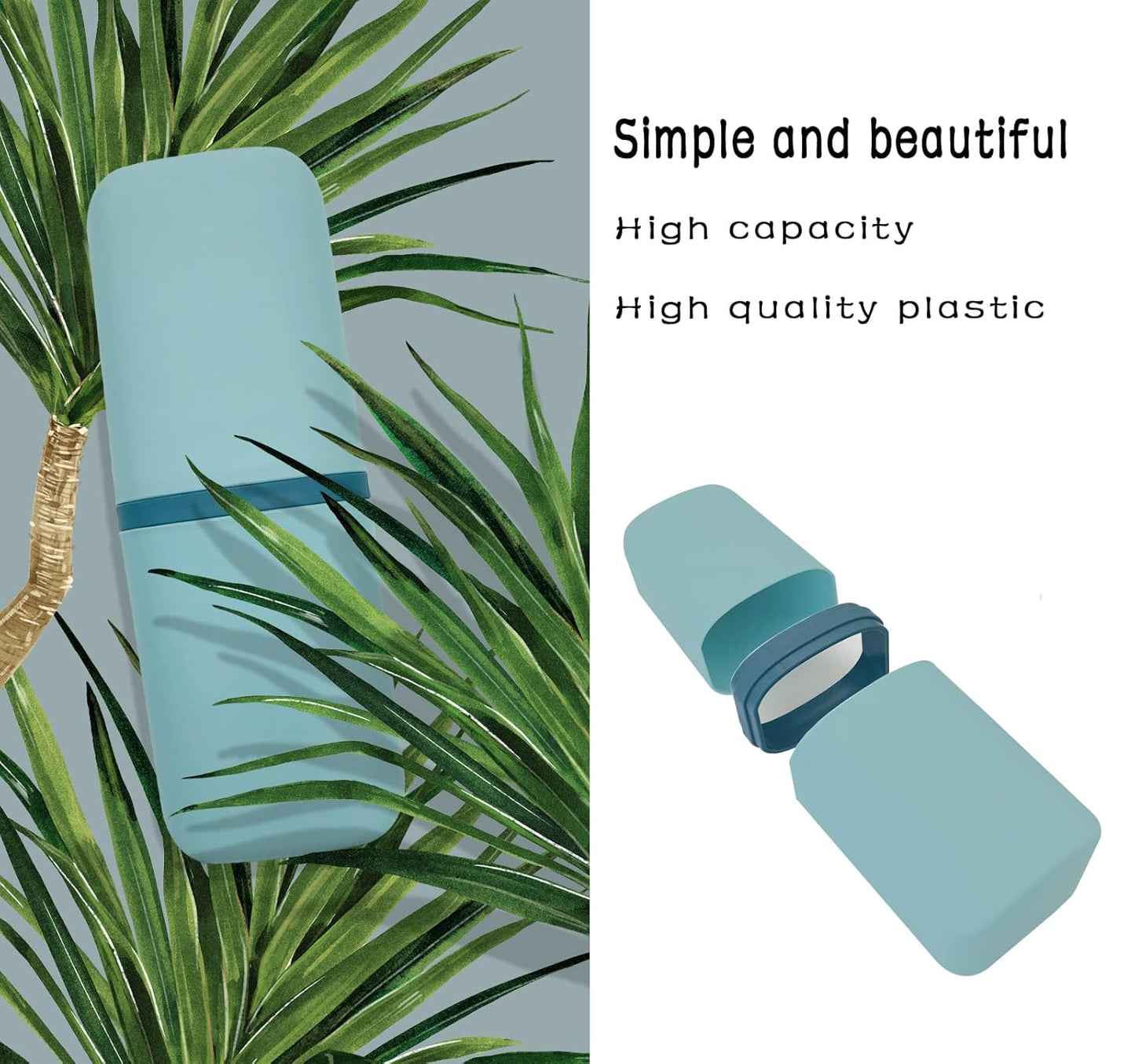 Travel Toothbrush & Toothpaste Case