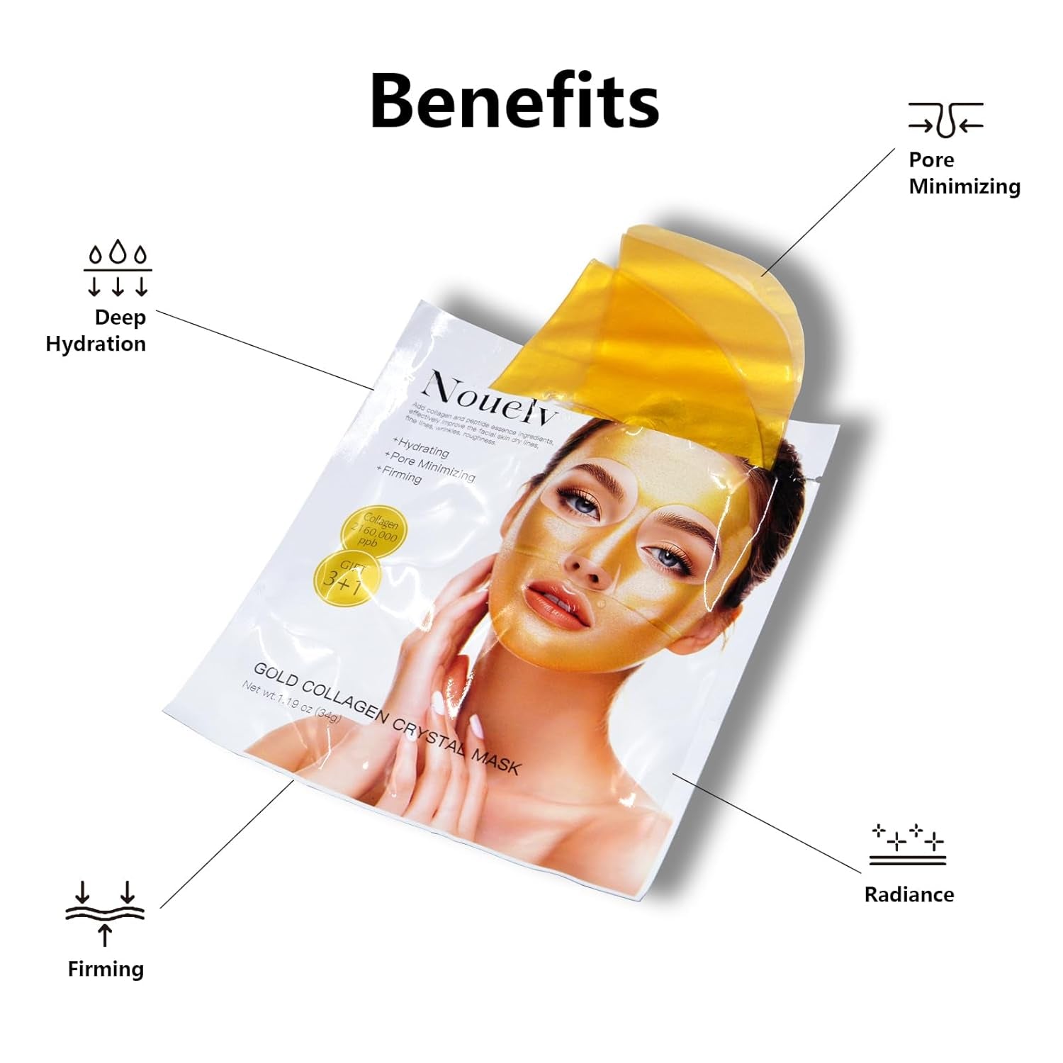 24K Gold Bio Collagen Face Mask