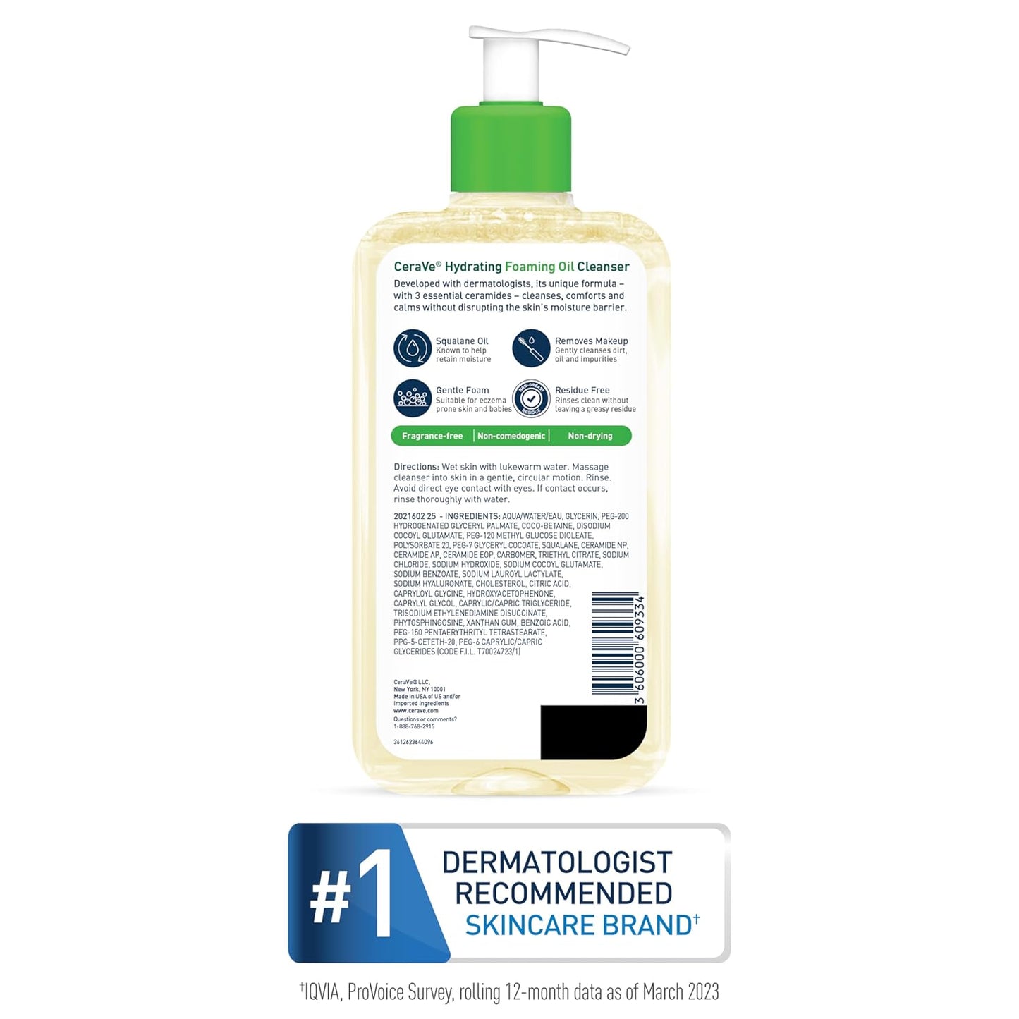 Hydrating Foaming Oil Cleanser