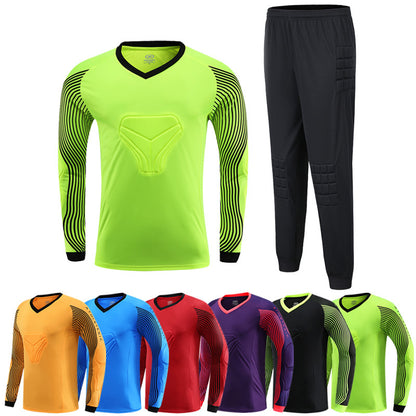 Football Goalkeeper Clothing Suit Thickened Goalkeeper Clothing
