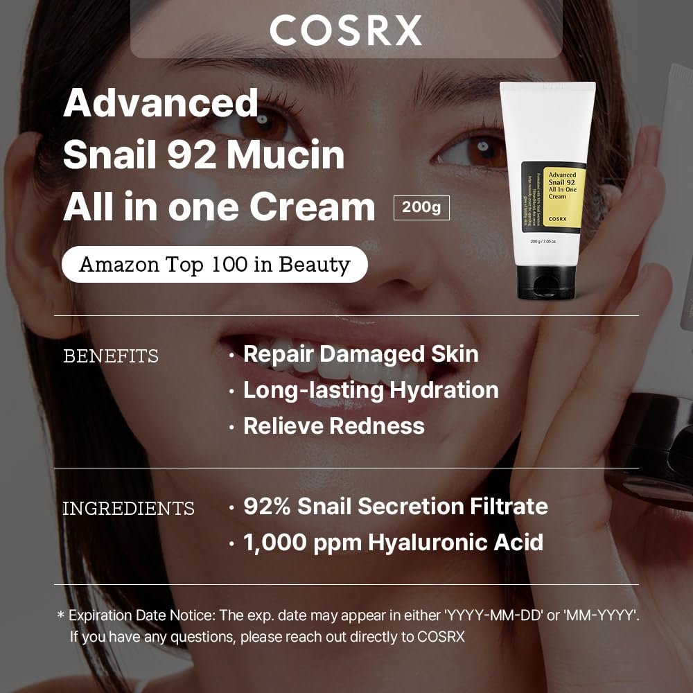 Snail Mucin 92% Moisturizer