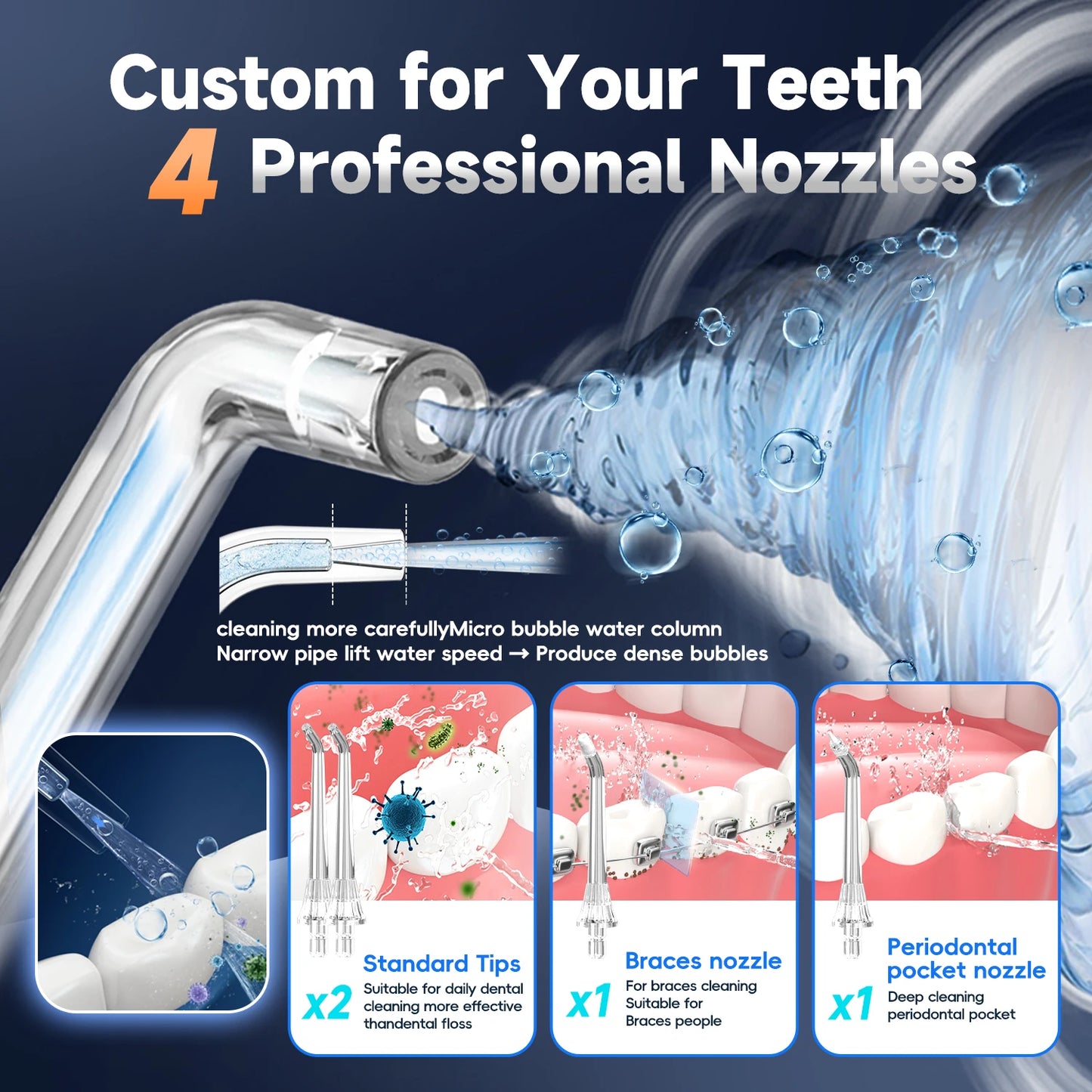 F32 Oral Irrigator Dental Teeth Whitening Home Appliance