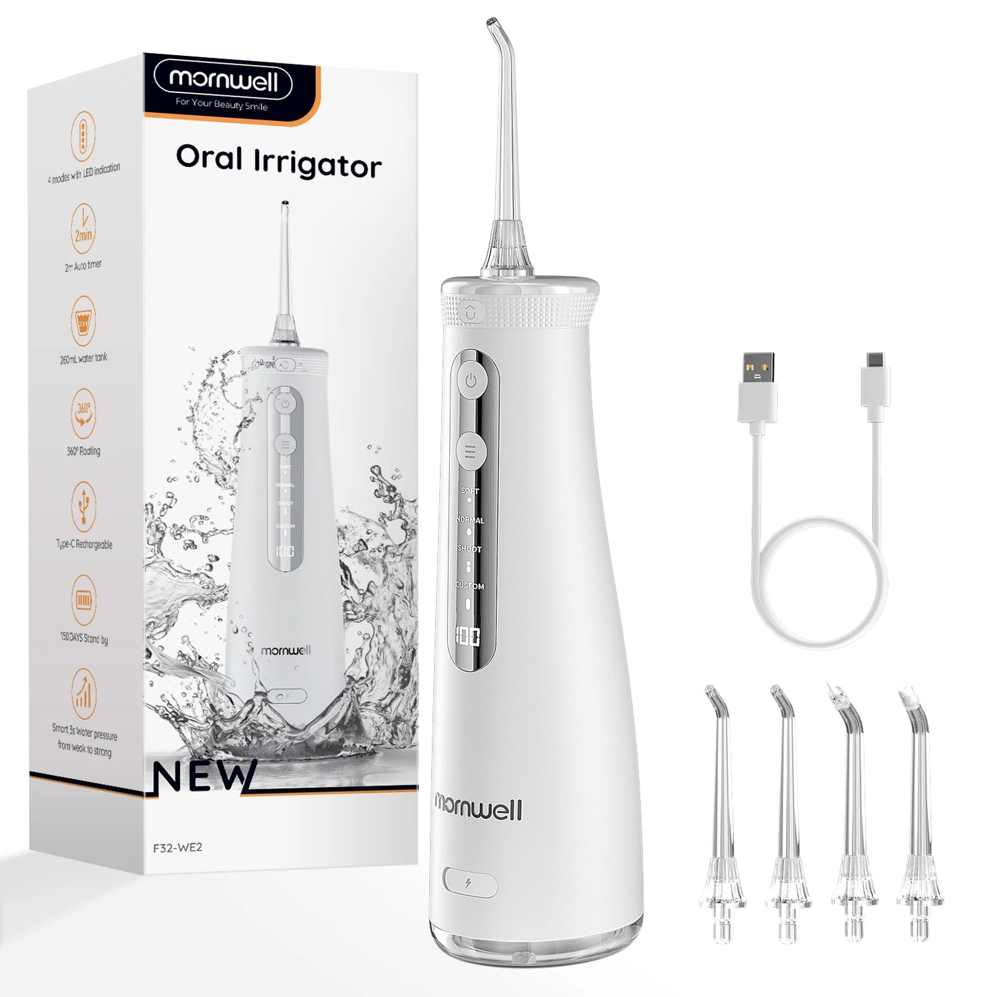 F32 Oral Irrigator Dental Teeth Whitening Home Appliance