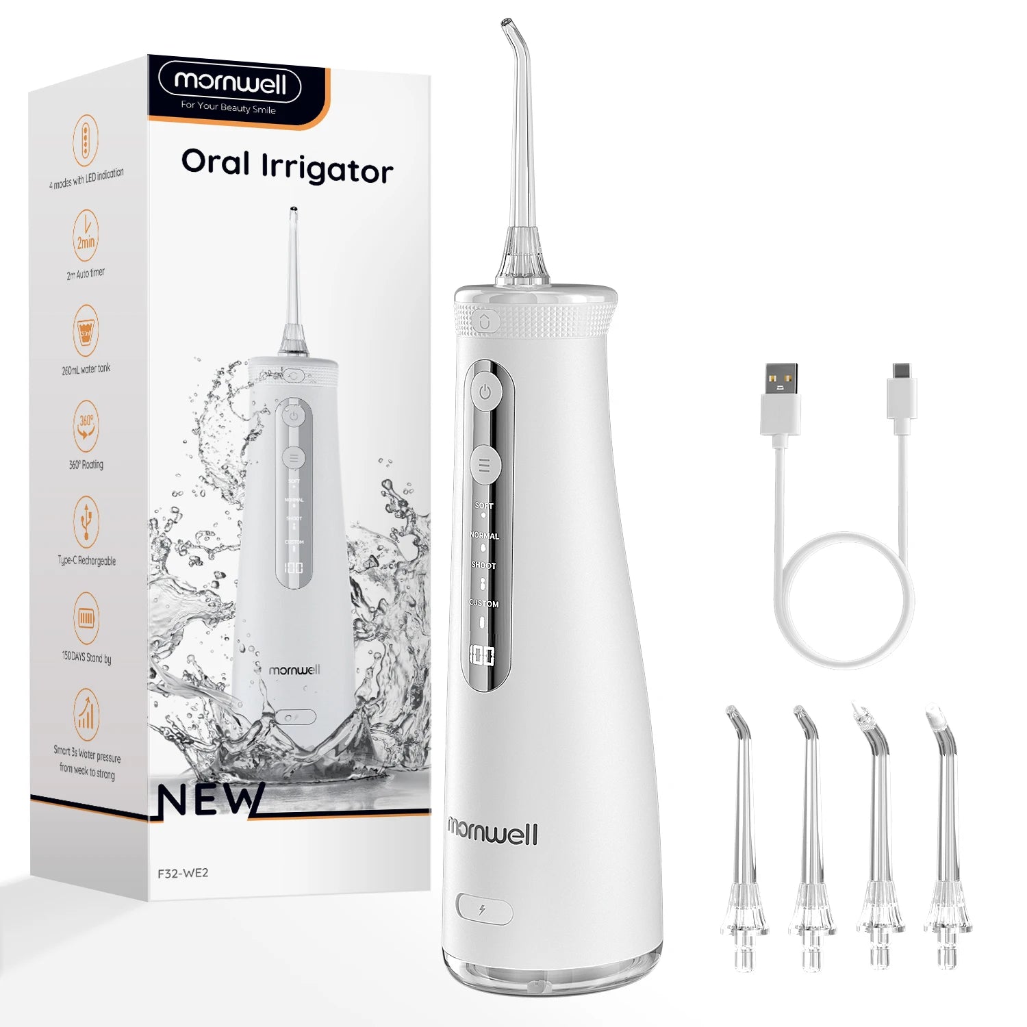 F32 Oral Irrigator Dental Teeth Whitening Home Appliance