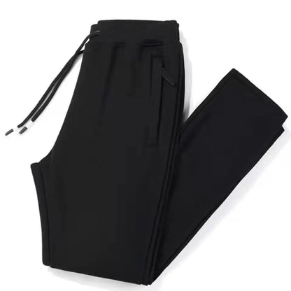 Men Running Pants With Zipper Pockets Men Training and Joggings Pants