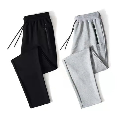 Men Running Pants With Zipper Pockets Men Training and Joggings Pants