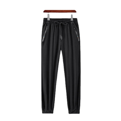 Men Running Pants With Zipper Pockets Men Training and Joggings Pants